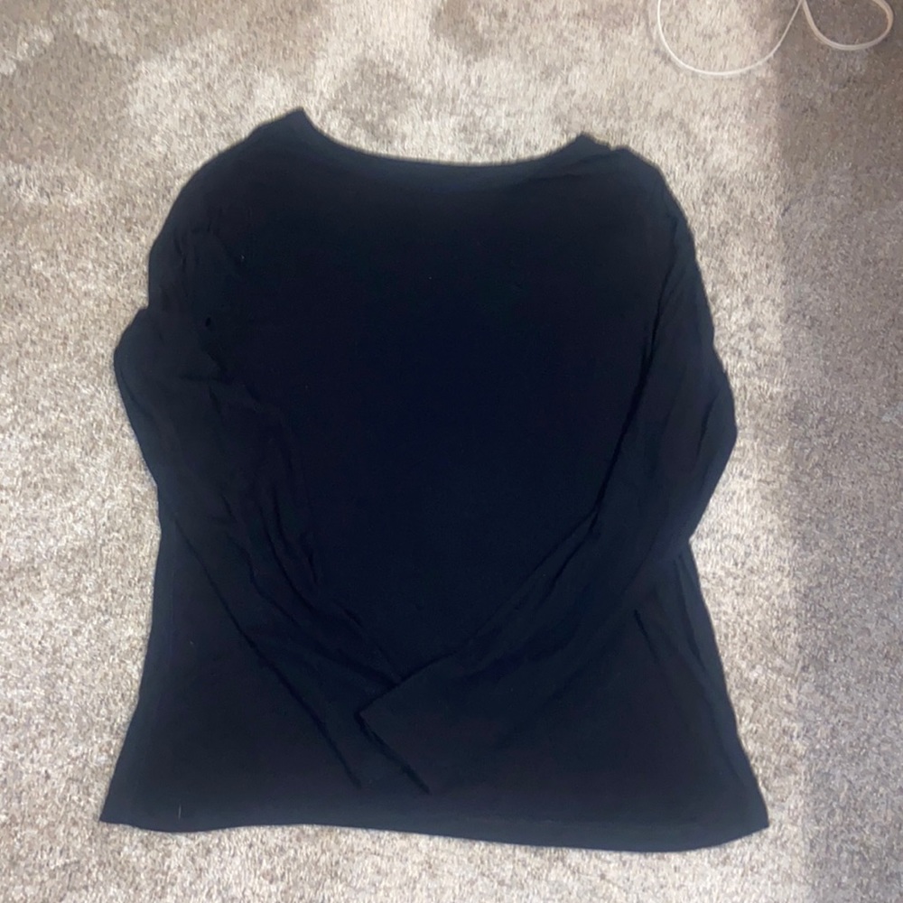 Target/A New Day size XL black ribbed long sleeve